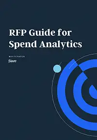 RFP for spend analytics guide cover